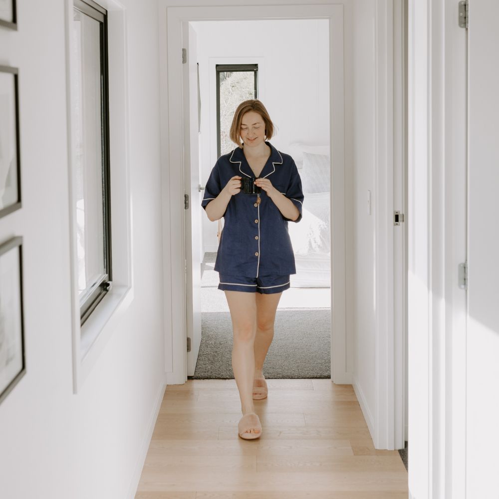 Eve Linen short summer pajama